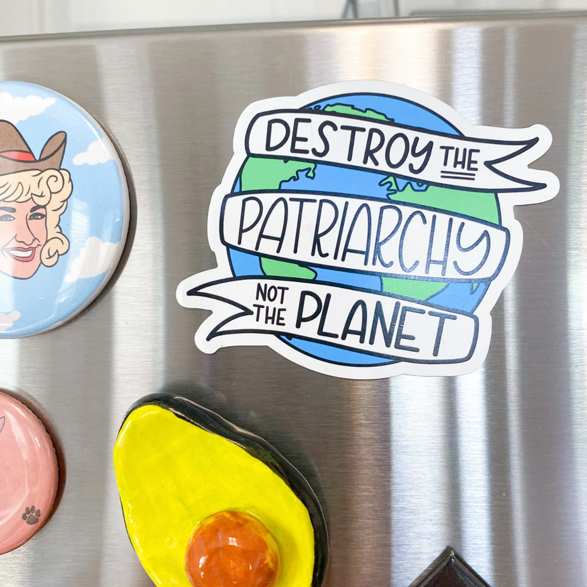 Etsy your stuff made custom magnet world planet