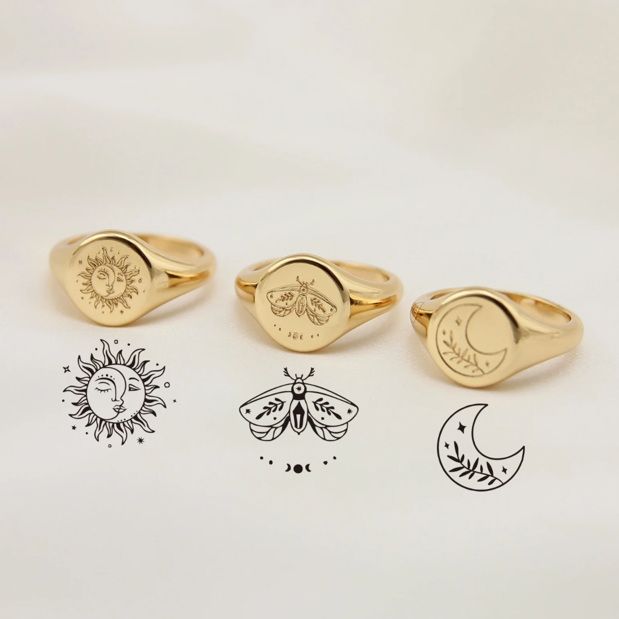 Signet Rings Template