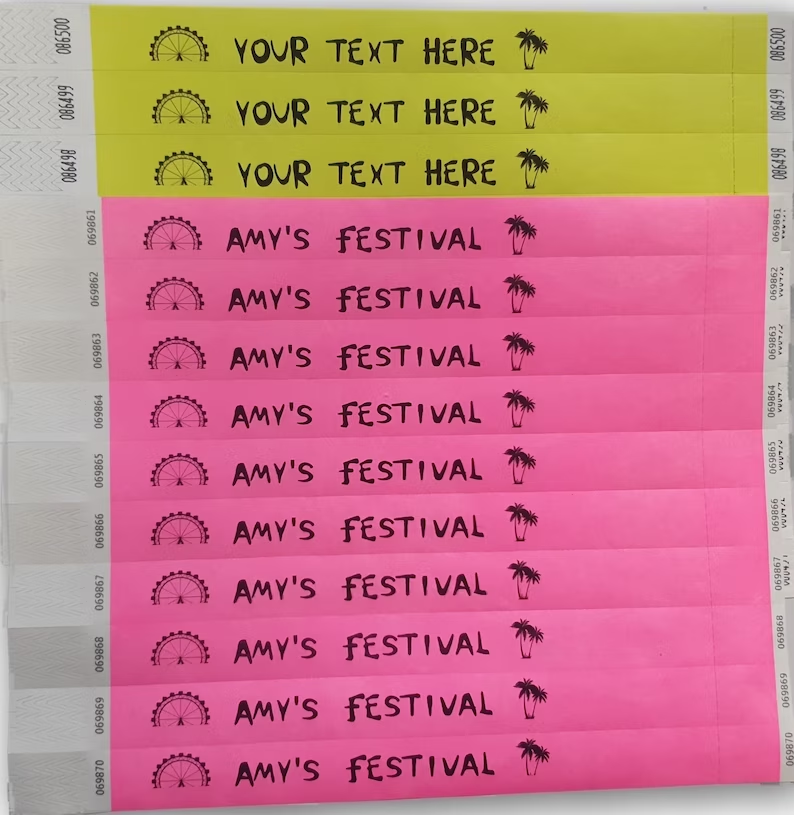 Wristbands Template