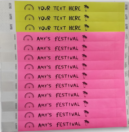 Wristbands Template