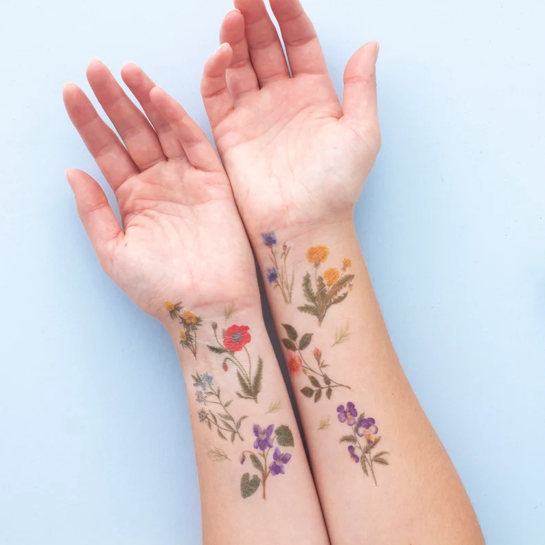 Custom Temporary Tattoos