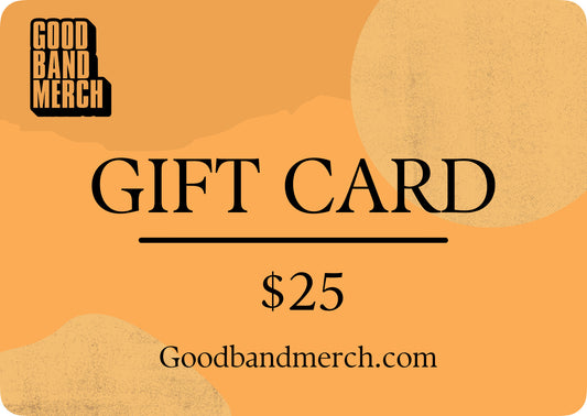 Goodbandmerch giftcard