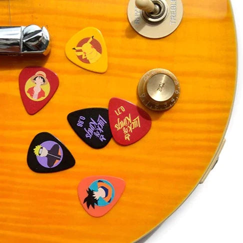 Guitar Picks Template